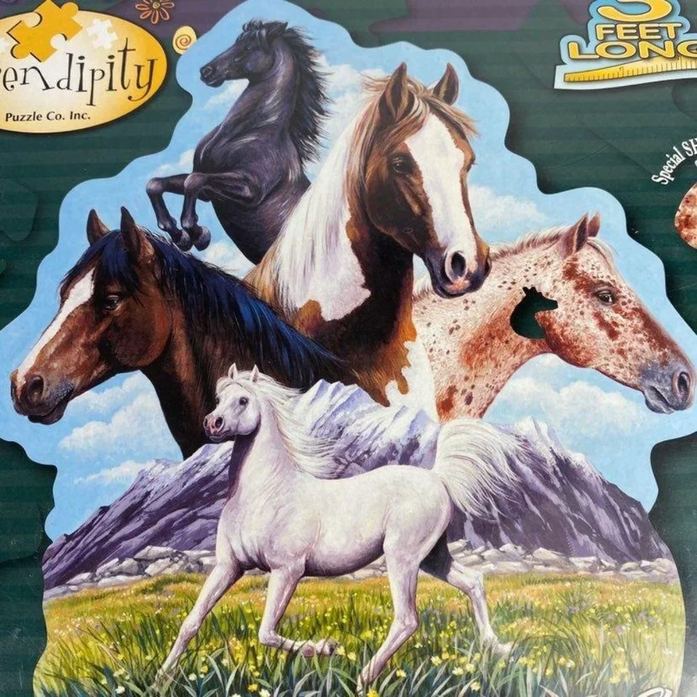 Serendipity Puzzle Company Shaped Puzzle # 65343 Dynasty 1000 Pieces New Sealed